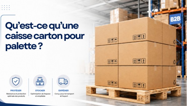 Qu’est-ce qu’une caisse carton pour palette ?